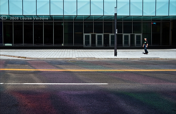 En passant des reflets de couleurs
