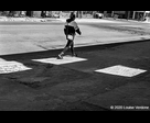 Woman with Purse in the Light