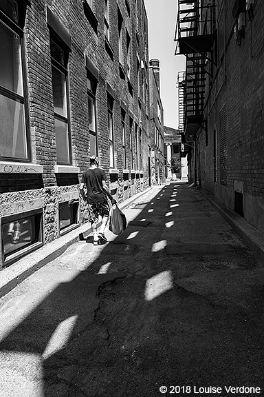 Pedestrian and Shadows
