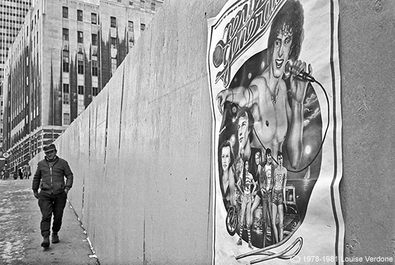 Man and Poster