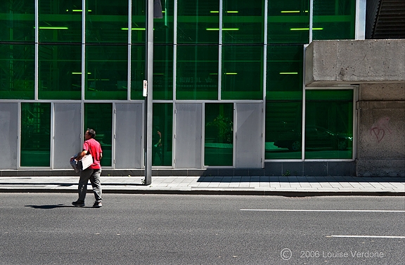 En passant du vert et du rouge