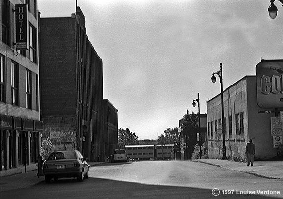 Street in perspective